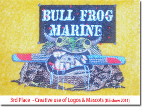 3rd Place - Creative use of Logos & Mascots (ISS show 2011)
